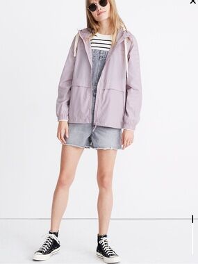 Madewell packable rain jacket